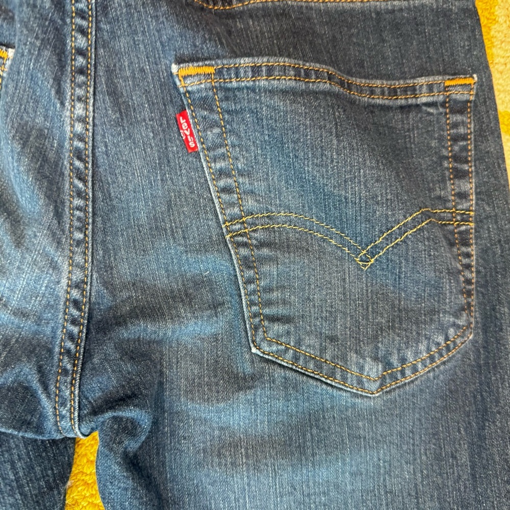 Levi’s 502 Men’s Taper Jeans W30 L30, Style 06690-110, Medium Blue Stretch Denim - Picture 7 of 11